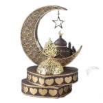 Wierook decoratie maan bruin