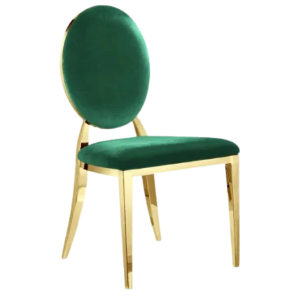 Dior stoel groen verhuur