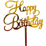 Happy birthday taarttopper